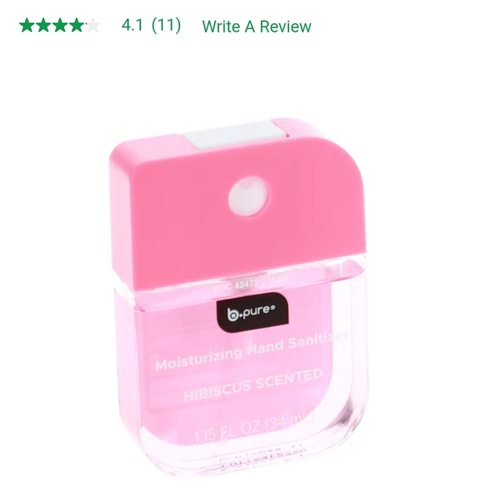 Pink Makeup Setting Spray